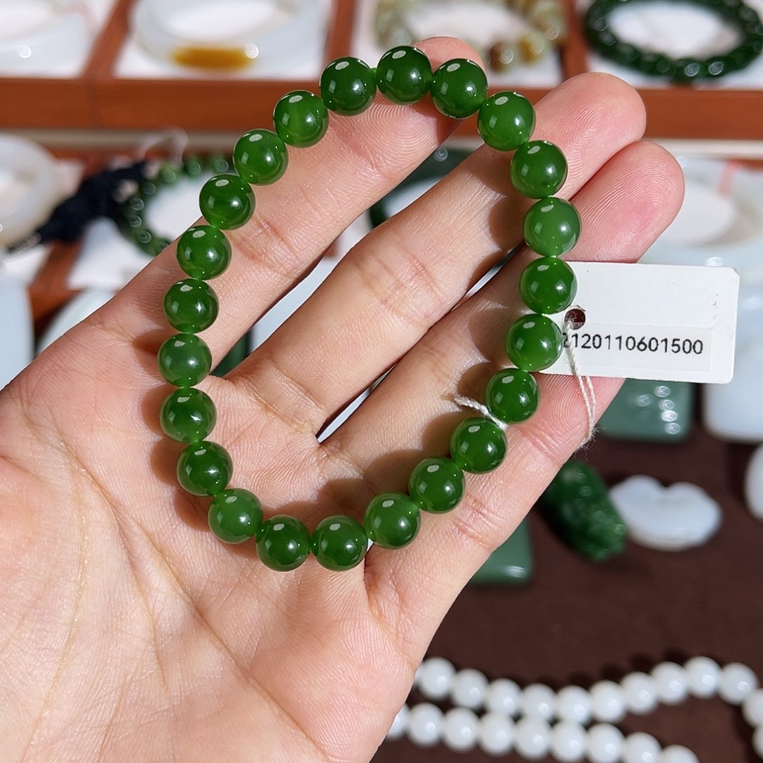 用***2和田玉未镶嵌手链