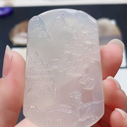 玛瑙/玉髓珠宝半成品未镶嵌