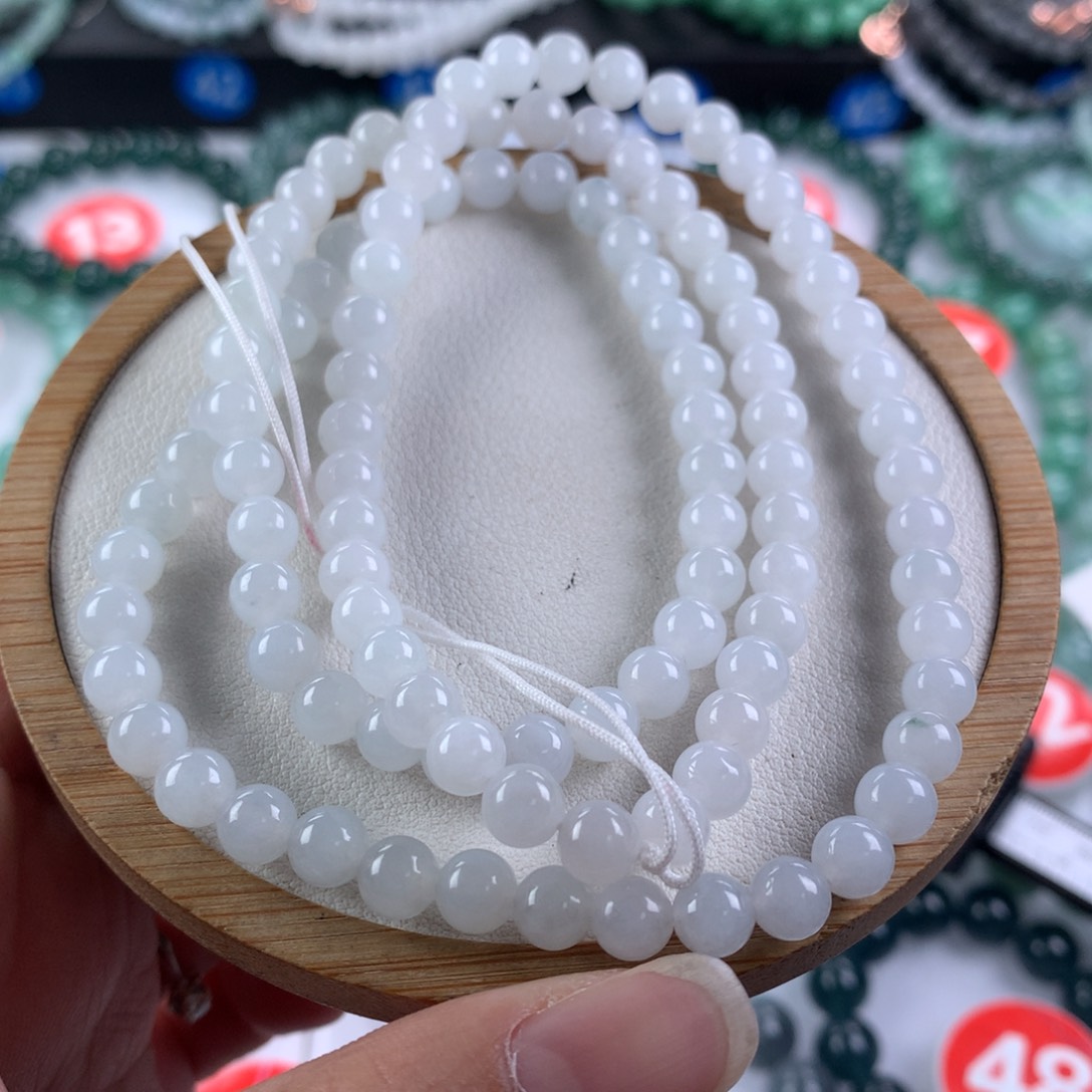 未镶嵌翡翠手链卡6