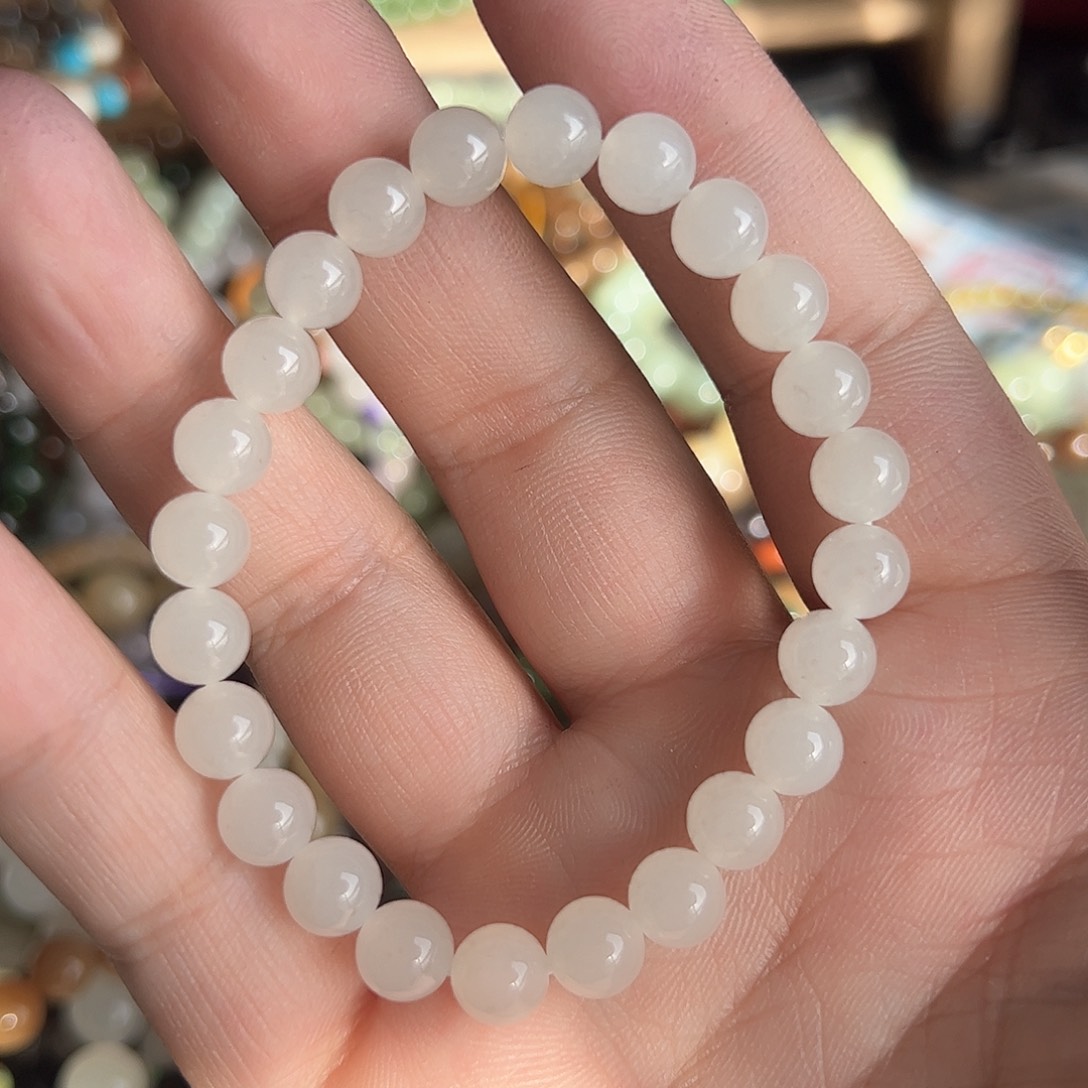 和田玉手链未镶嵌