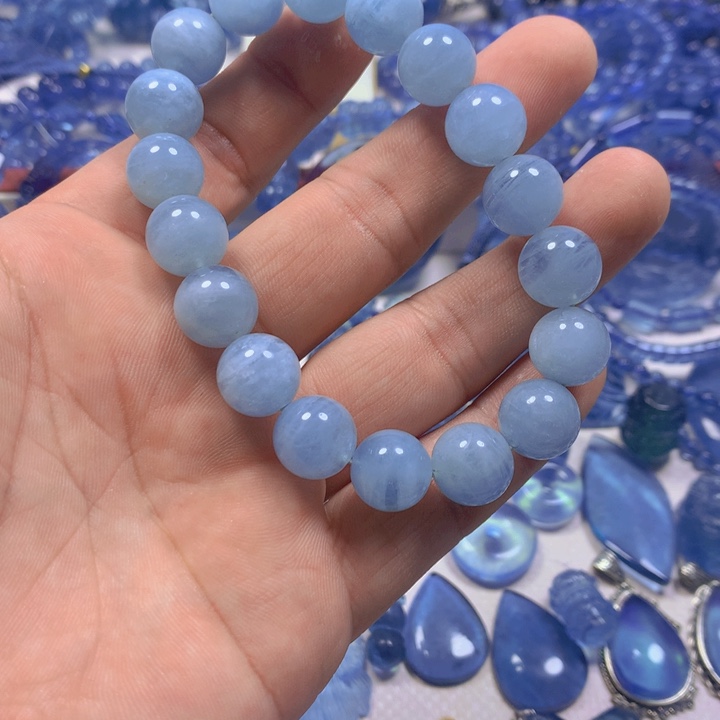 海蓝宝石颈饰未镶嵌用****9