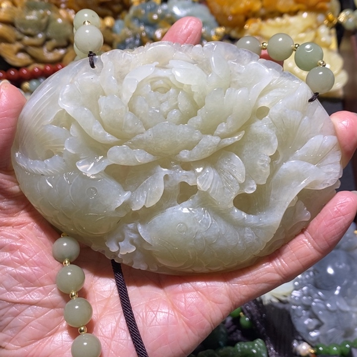 岫玉岫玉吊坠未镶嵌