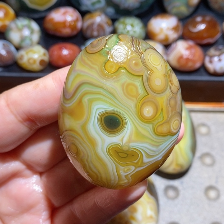 未镶嵌玛瑙/玉髓珠宝半成品122