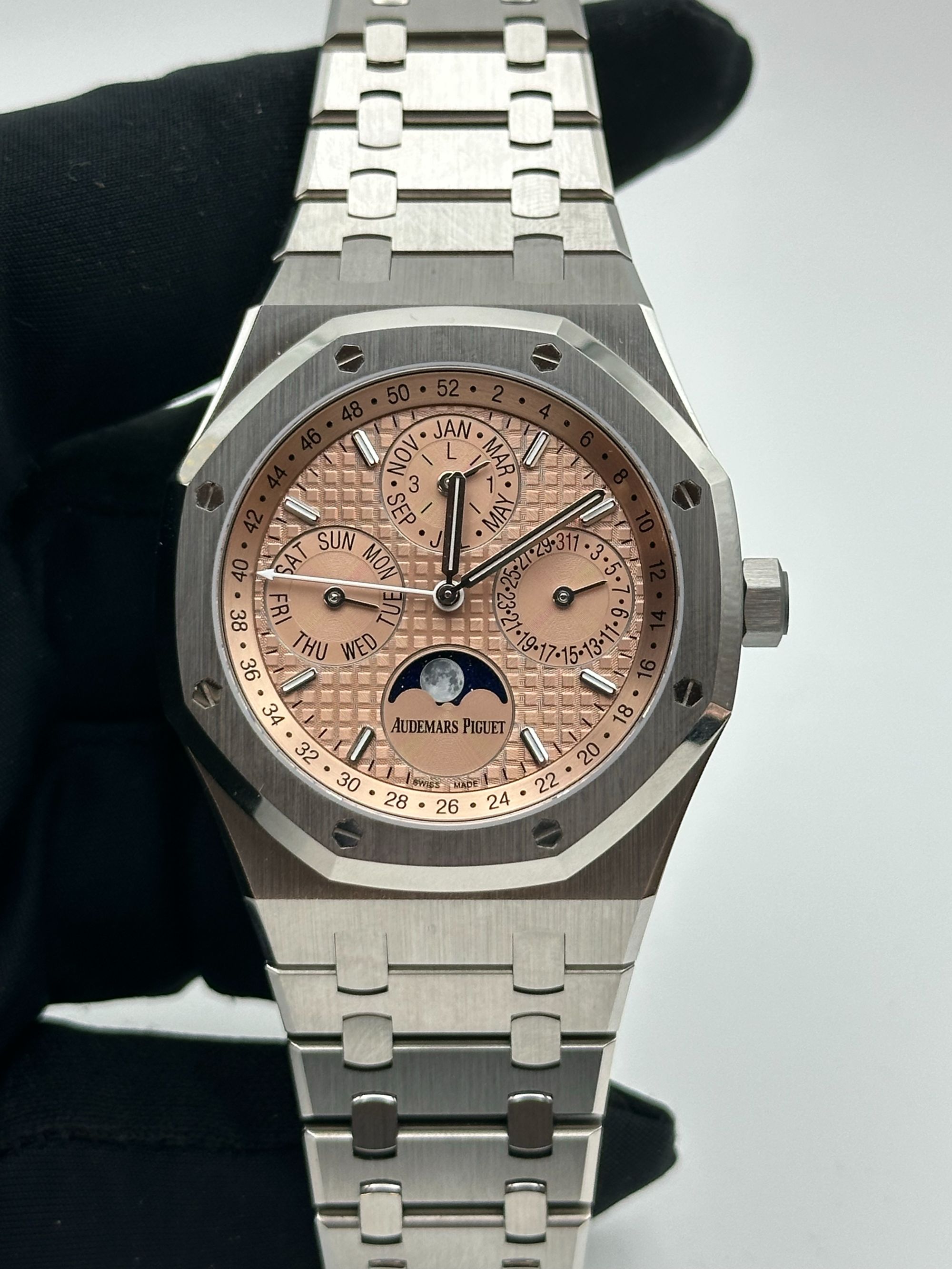 99新 Audemars Piguet/爱彼 26615Ti 三文鱼 21年 国行 全套
