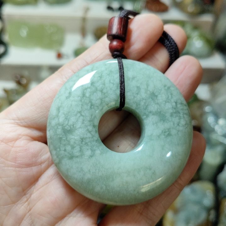 岫玉平安扣未镶嵌