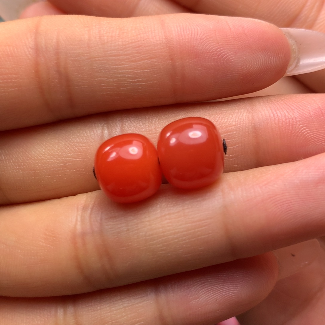南红玛瑙珠子未镶嵌