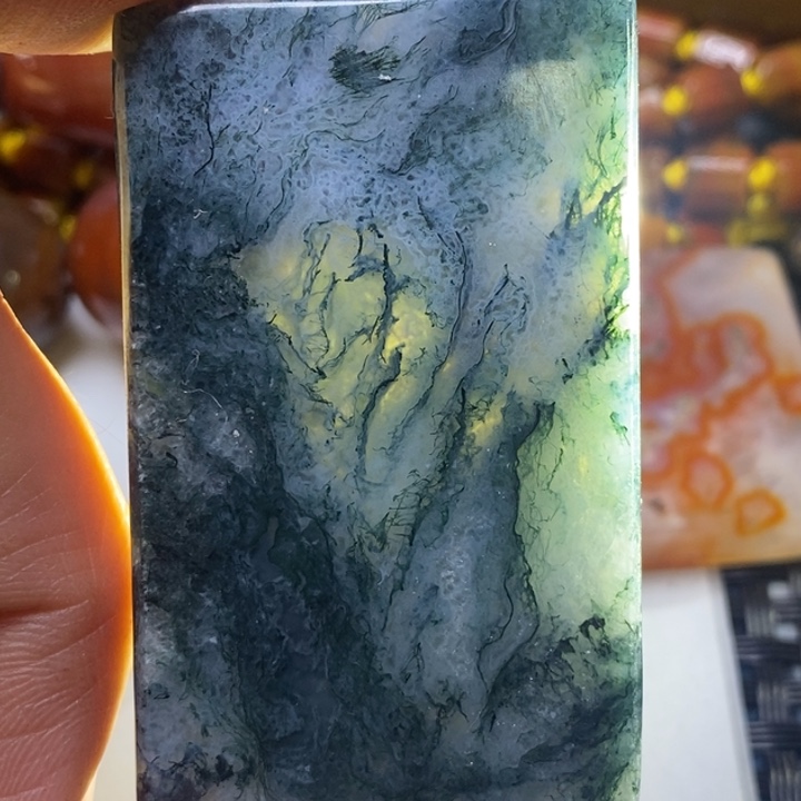 玛瑙/玉髓颈饰未镶嵌星**烂