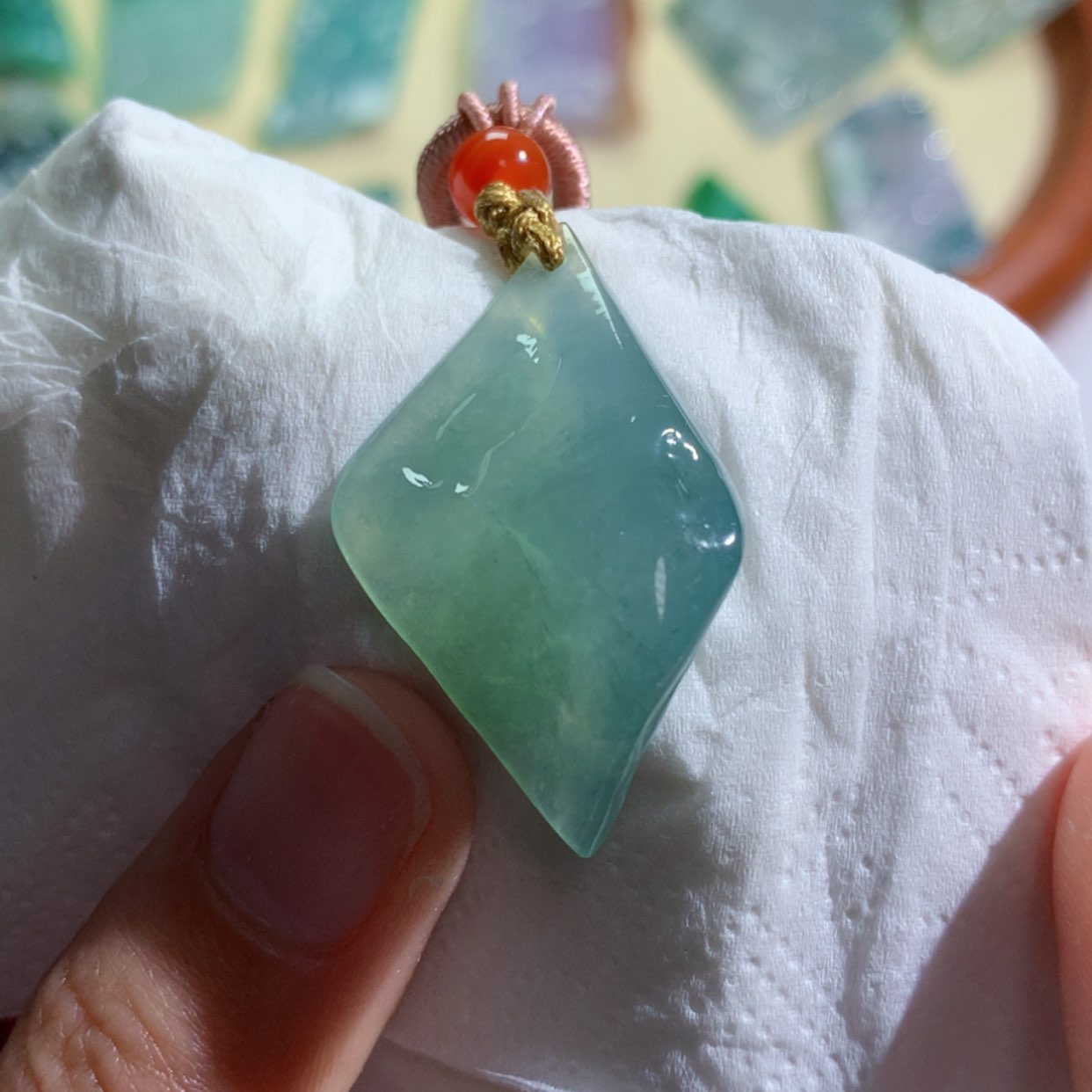 【闪购商品】翡翠吊坠(不含链)未镶嵌 5538