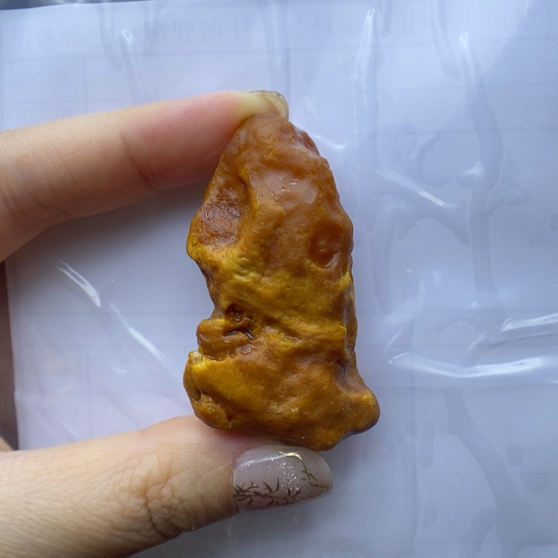 未镶嵌定制蜜蜡郎