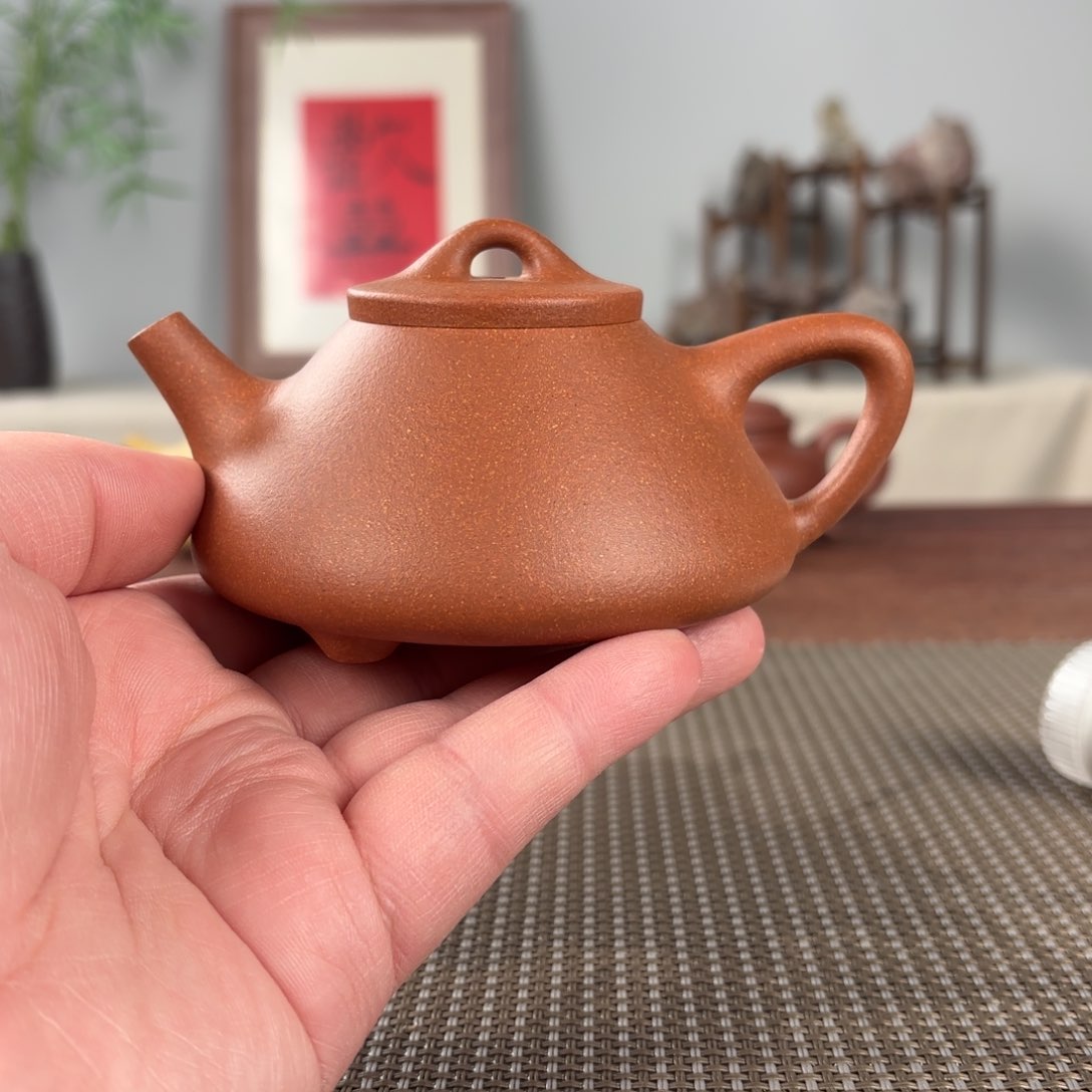 紫砂茶壶微瑕黄龙山原矿紫砂壶