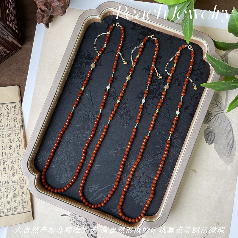 《贵女》红玛瑙项链手链多用款 L139 多样性发一颜色微差