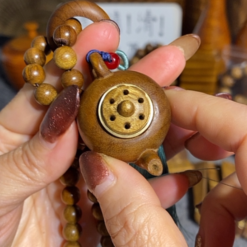 【闪购商品】金丝楠金丝楠木手把件