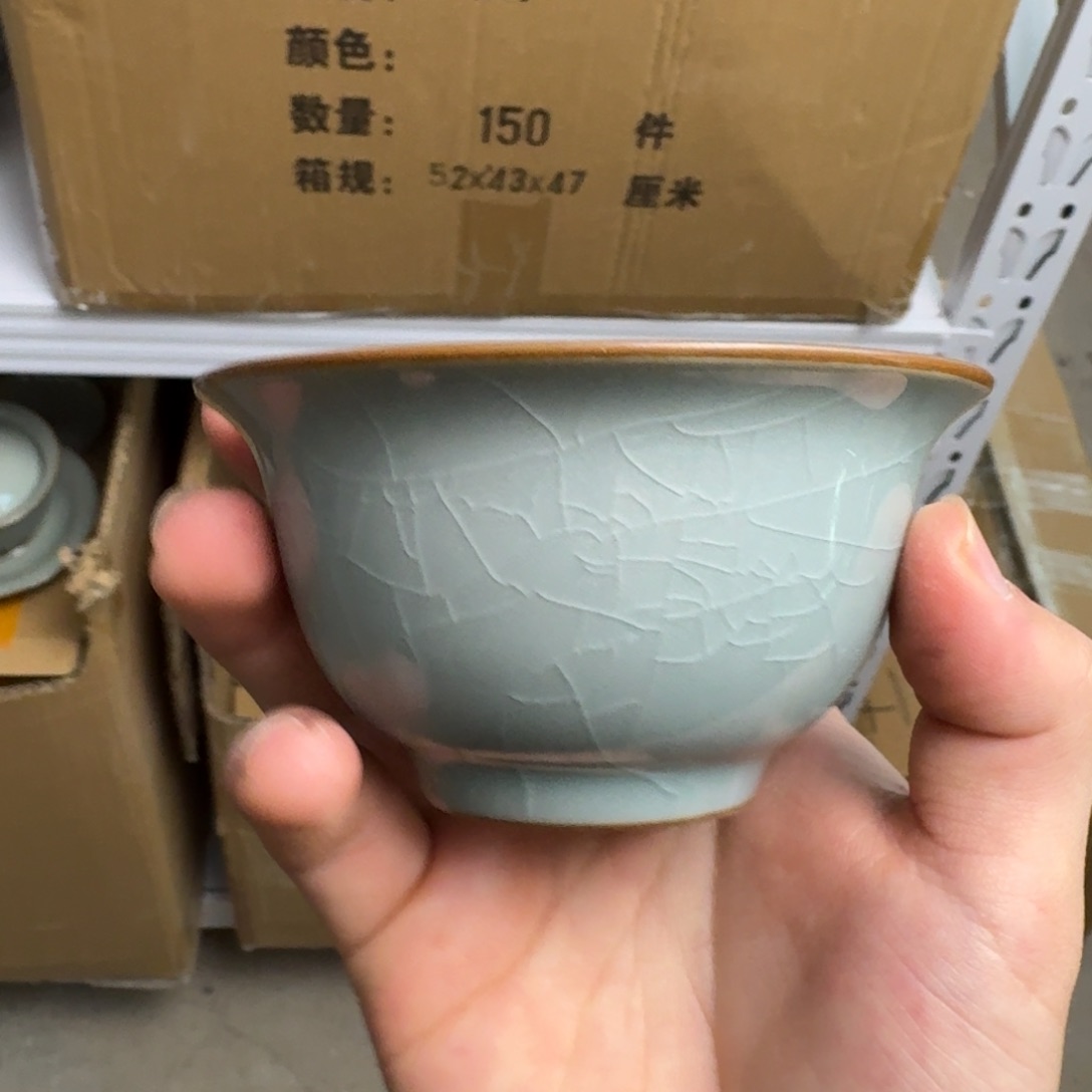 老陶泥压手杯老陶泥