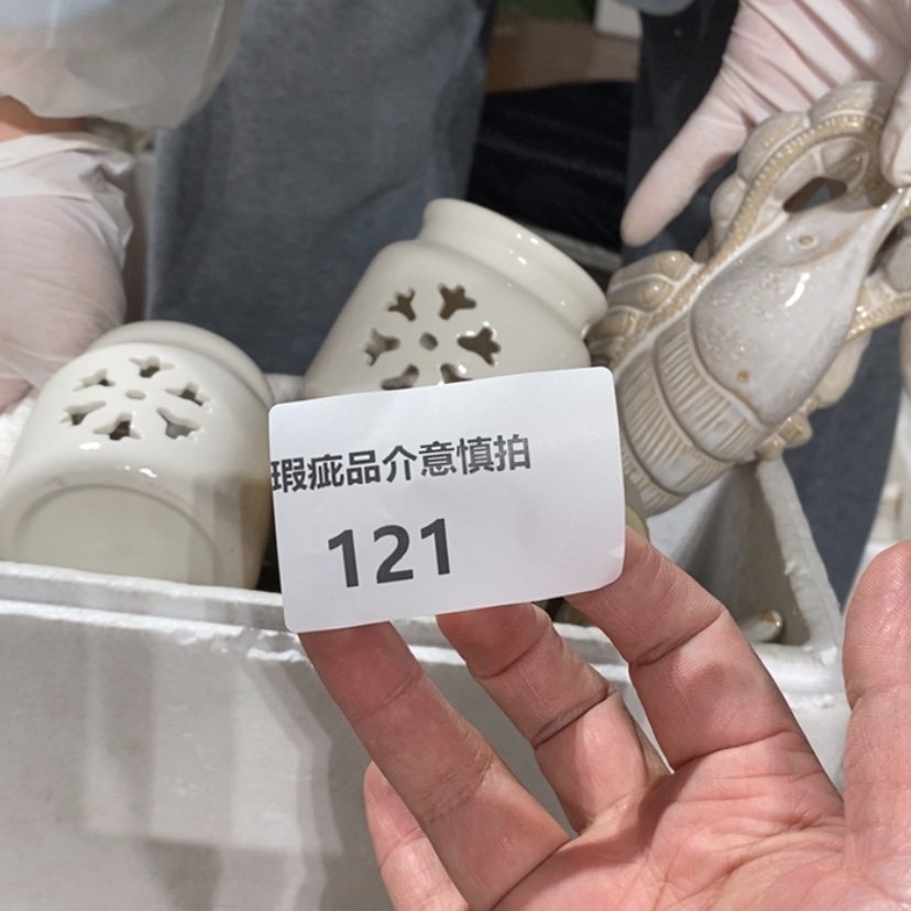 【闪购商品】摆件W**,陶瓷摆件瑕疵特卖