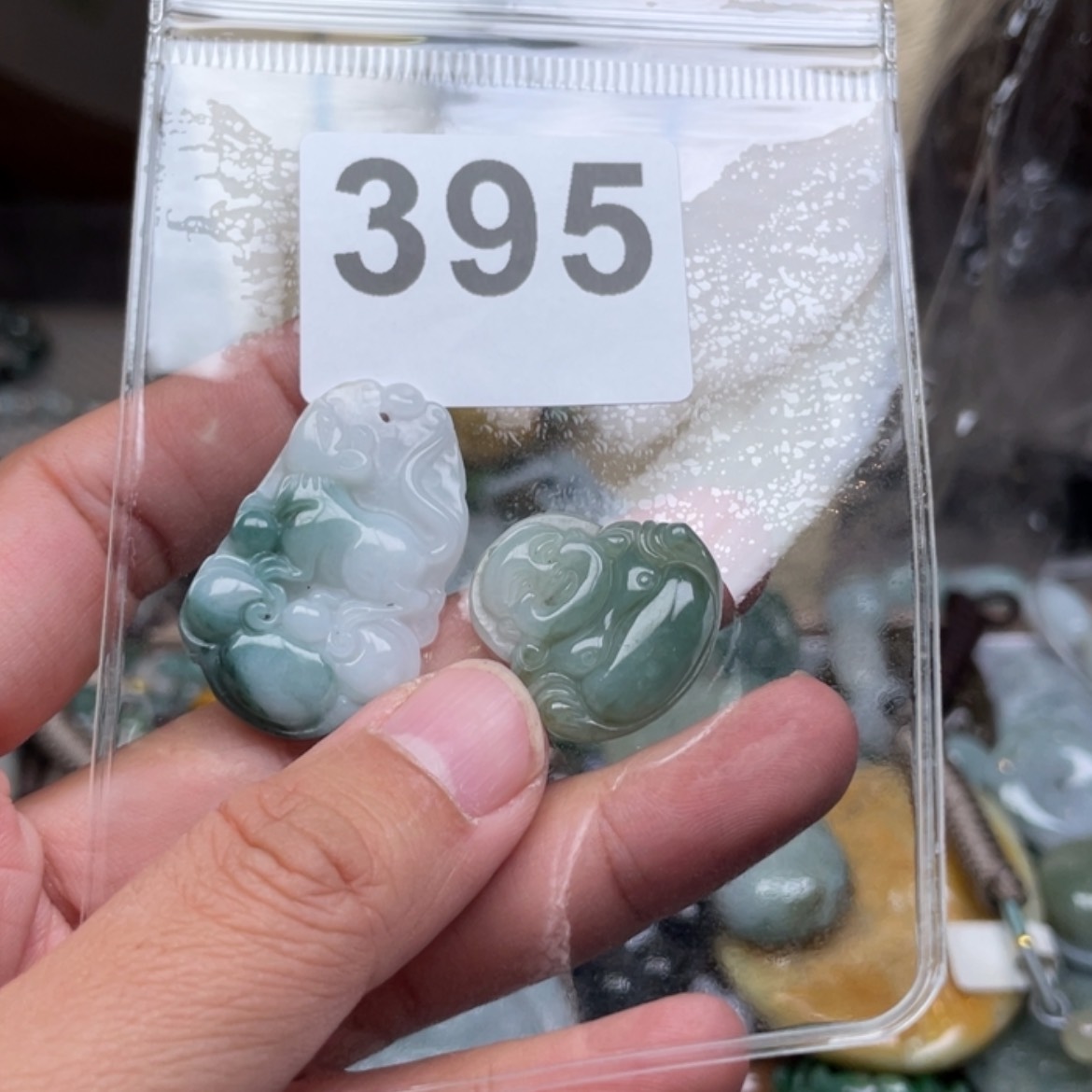 【闪购商品】翡翠颈饰未镶嵌有***财翡翠