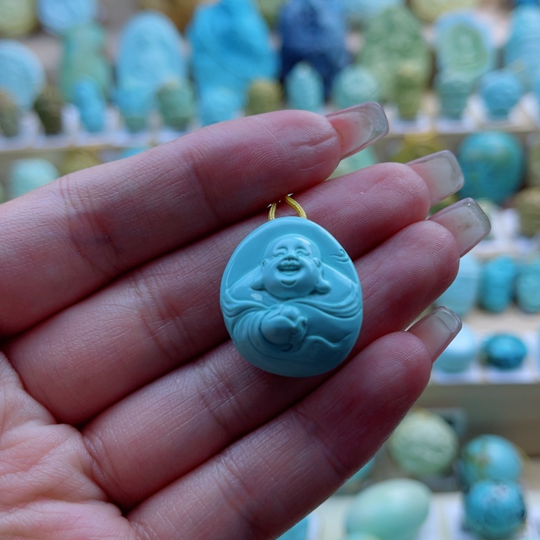 绿松石未镶嵌珠宝奇石