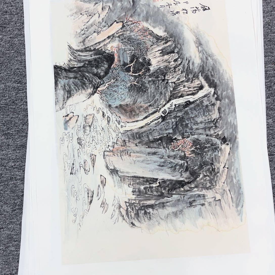 国画绘画刘老师作品50.60