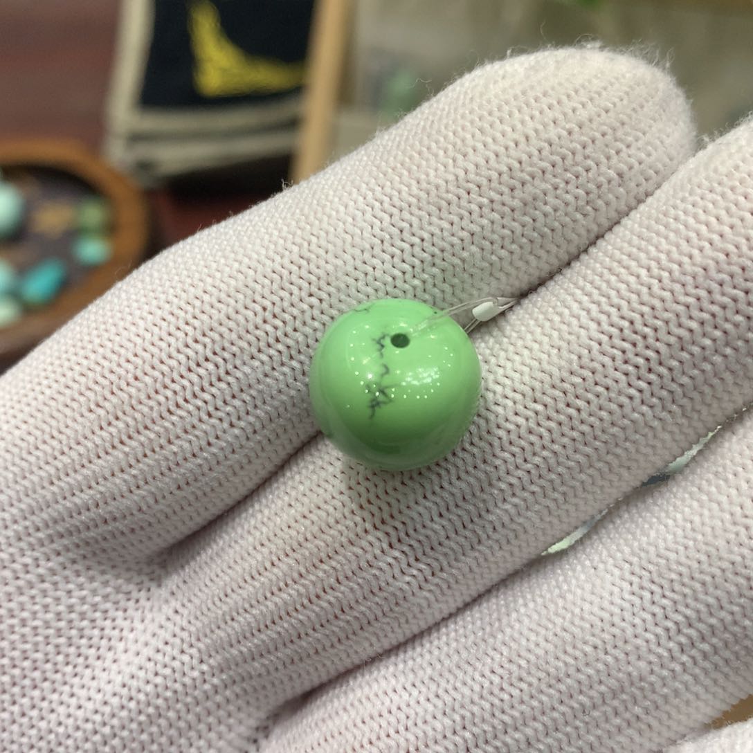 绿松石珠宝奇石未镶嵌恒*