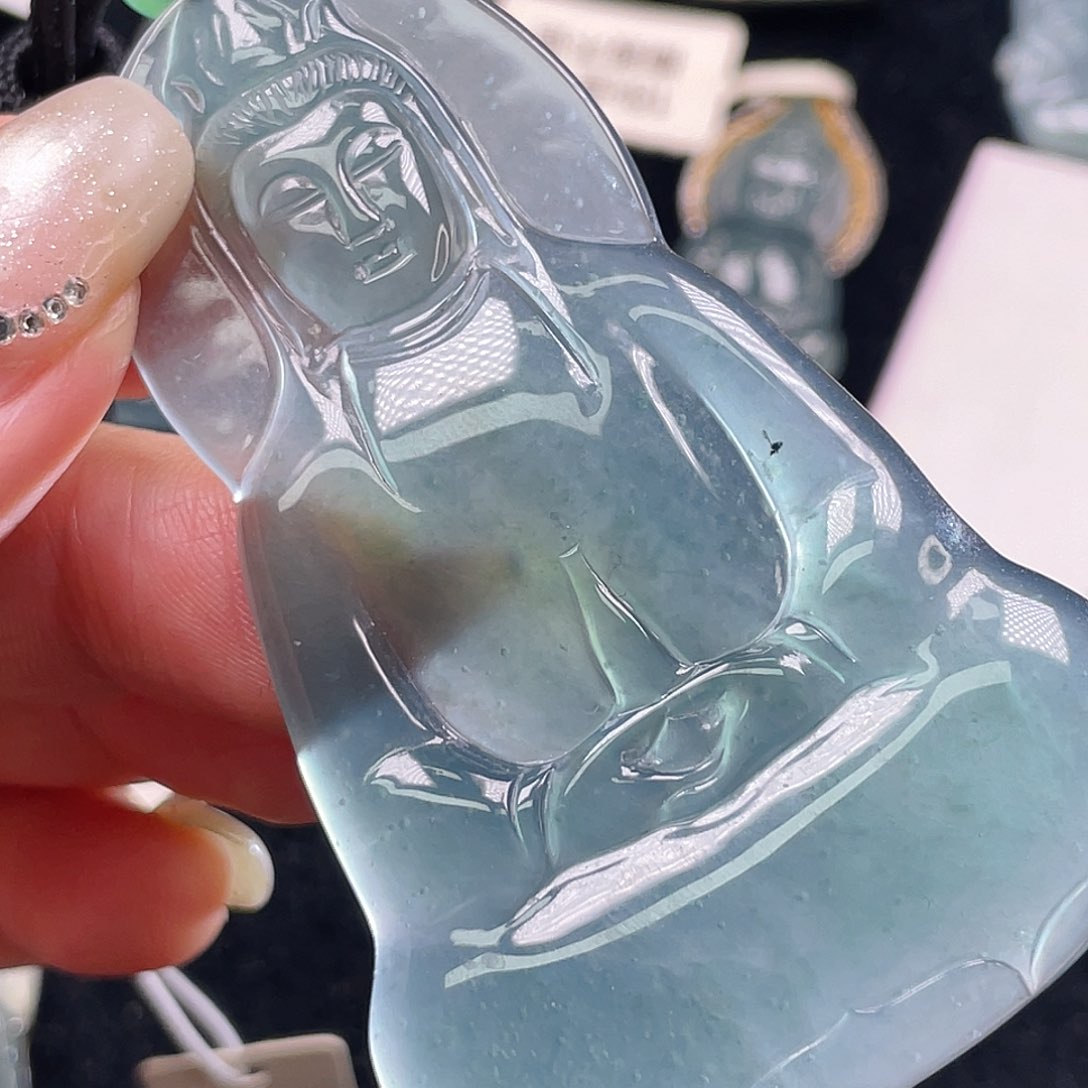 颈饰未镶嵌翡翠6，