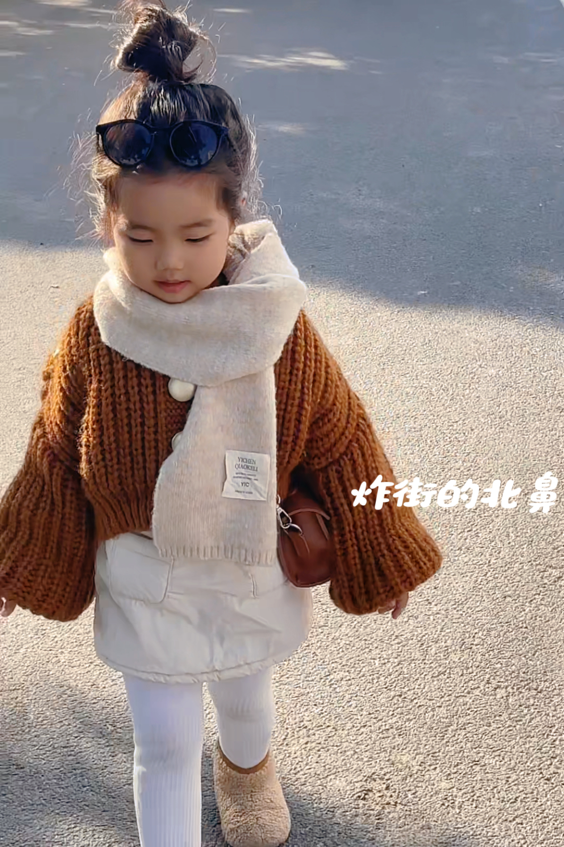 女童韩版新款韩系毛衣纯色休闲加厚保暖上衣韩版裙子