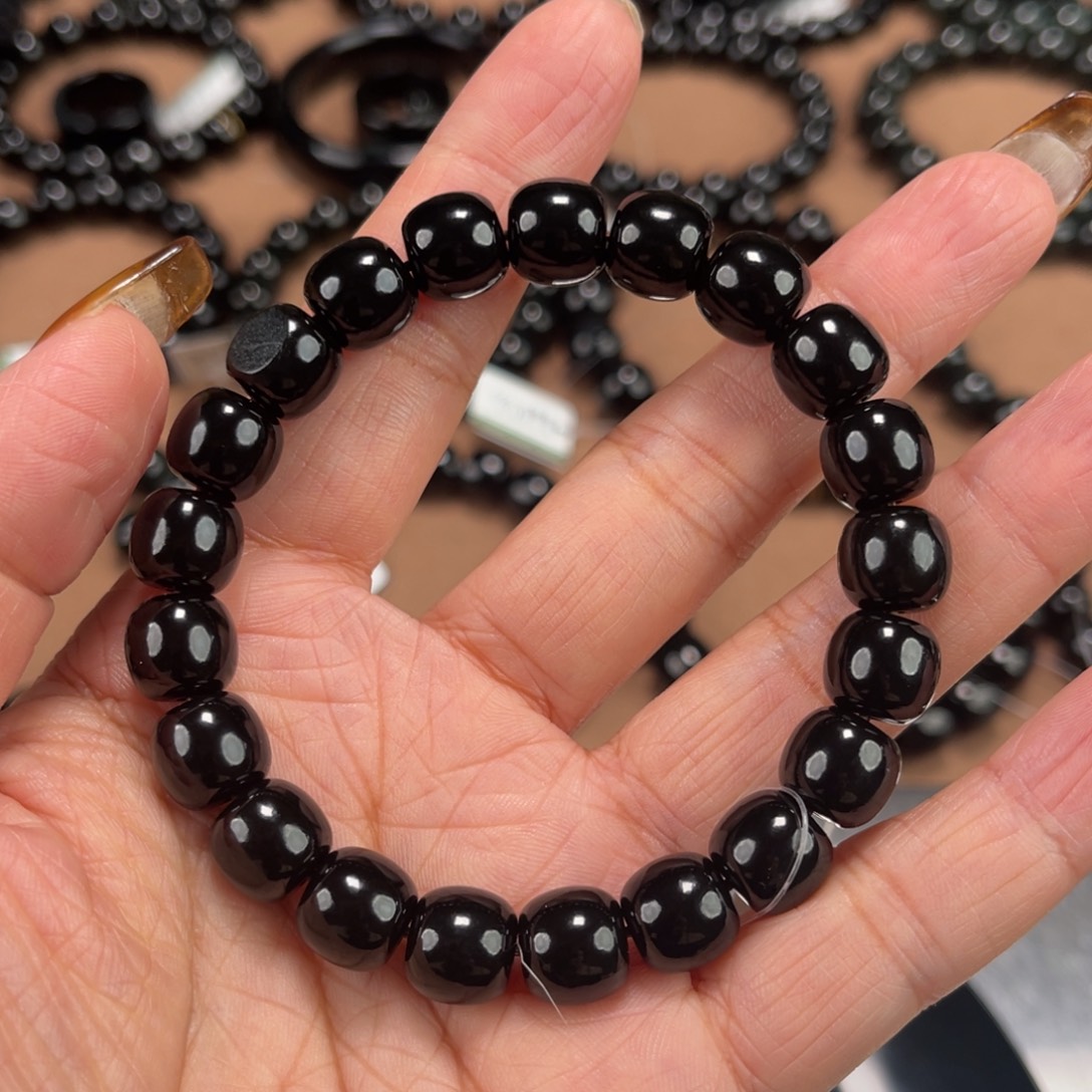 和田玉未镶嵌手串10