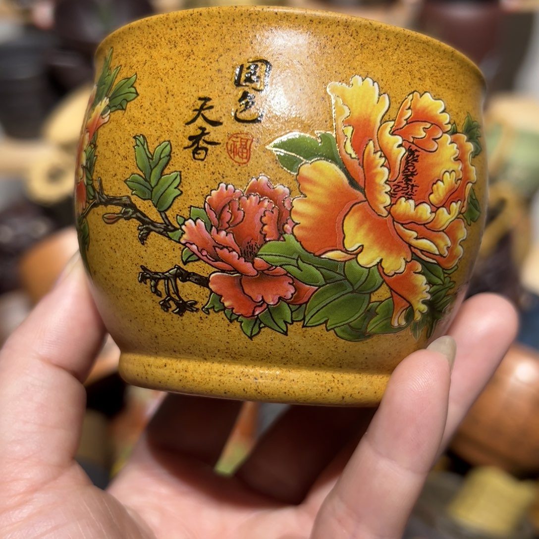 紫砂茶杯宜兴紫砂主人杯