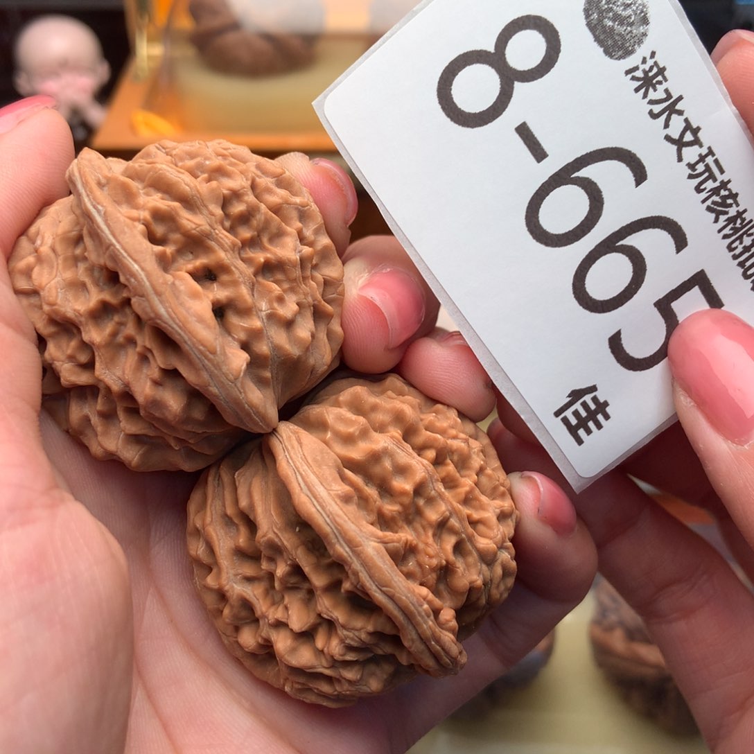 文玩核桃把件43四座楼b