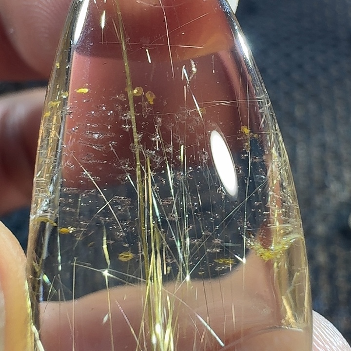 5***颈饰未镶嵌发晶我