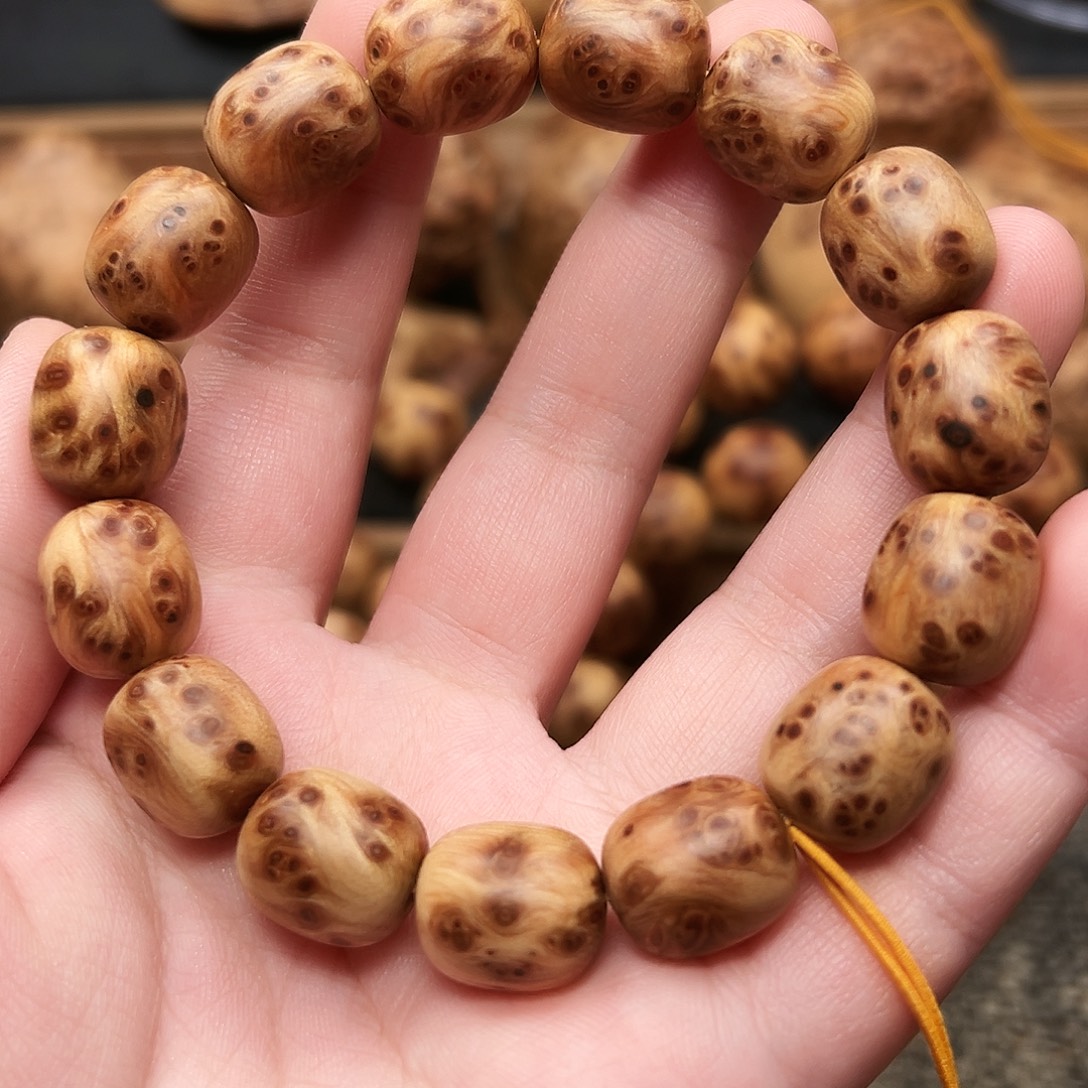 柏木（崖柏）手串/手链太行1315枣珠