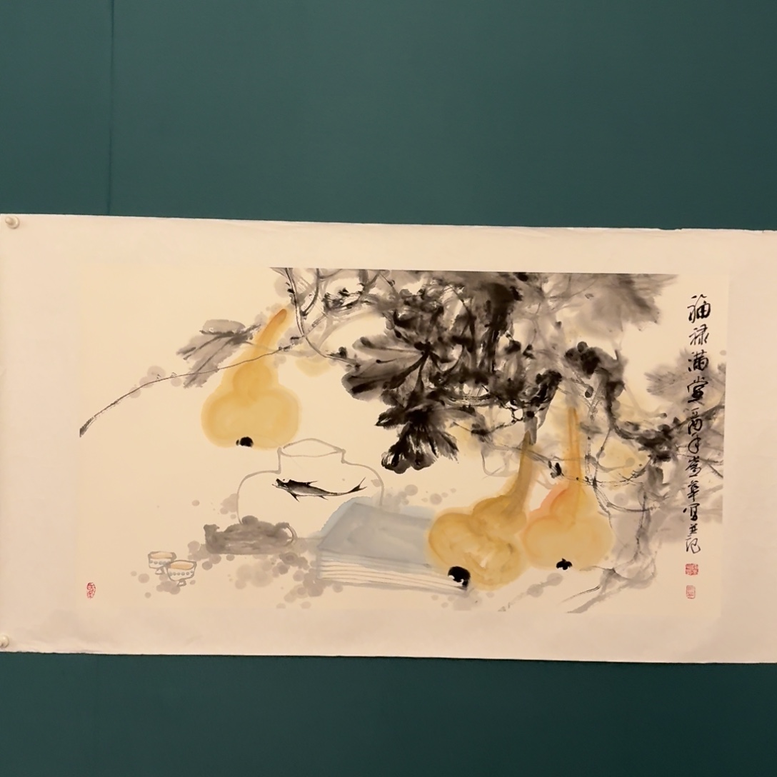 国画国画作品一幅
