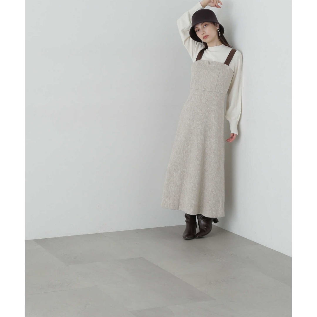 【Montendre】秋季 新款 N 气质粗花呢复古时尚显瘦连衣裙