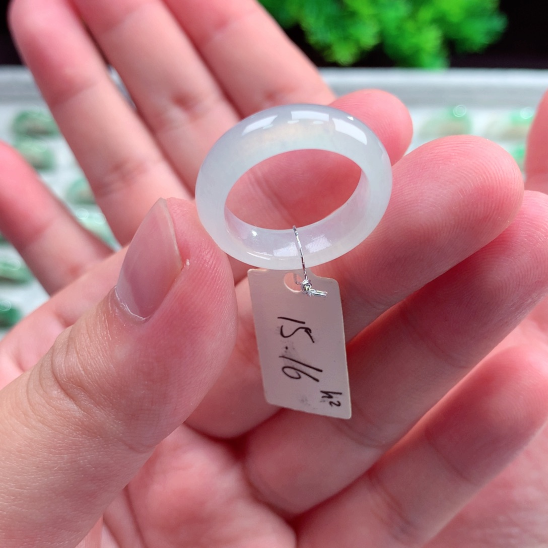 未镶嵌戒指翡翠兜****天然