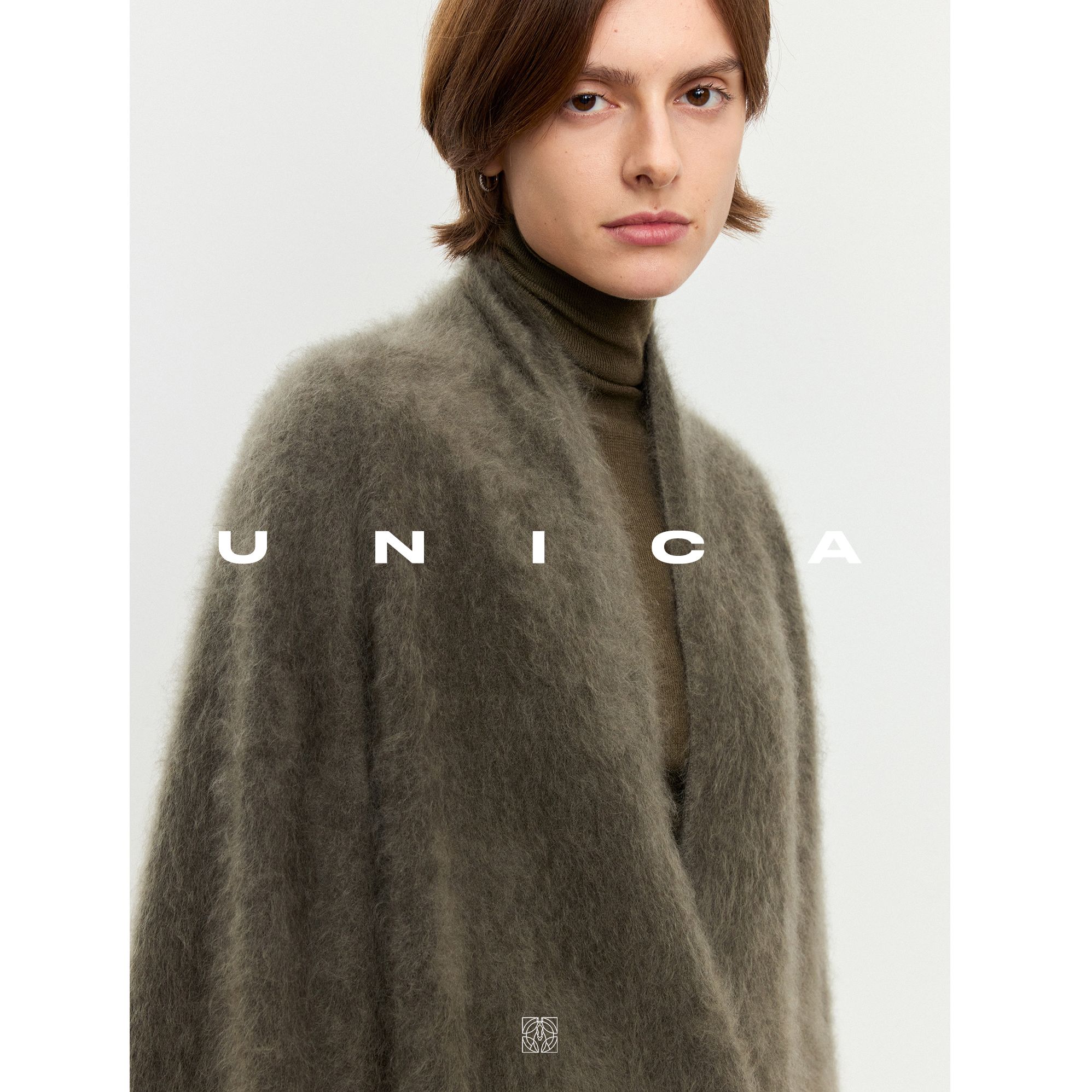 UNICA/柔肤之享_纸片人百搭实用慵懒针织毛衣开衫外套