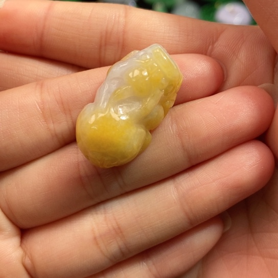 颈饰未镶嵌翡翠吊坠