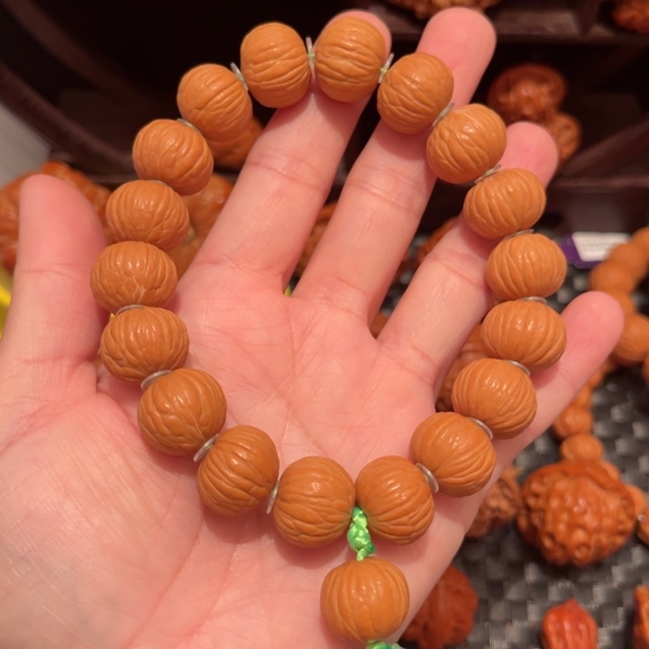 文玩核桃把件猴头手持