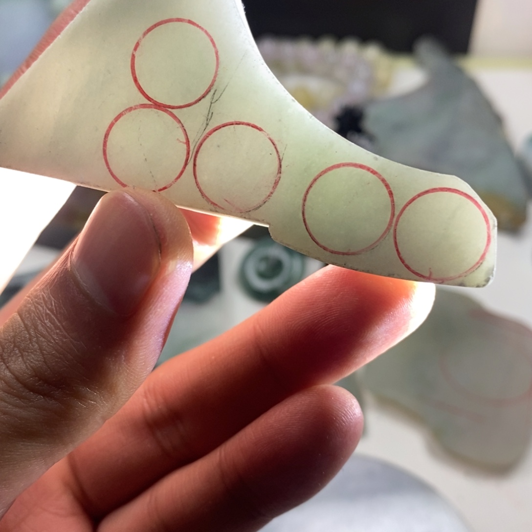 翡翠散珠天然缅甸翡翠a货2