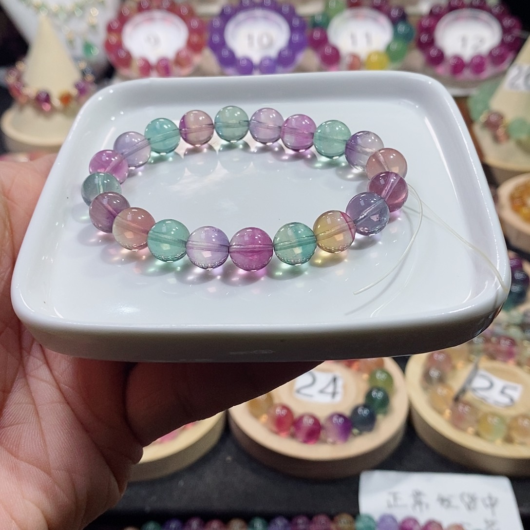 萤石手链未镶嵌萤石