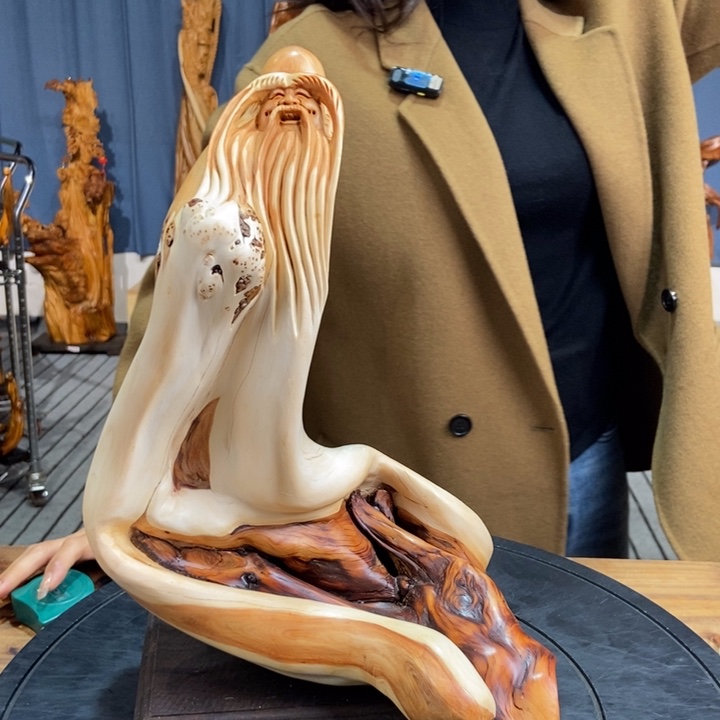 柏木（崖柏）随型摆件