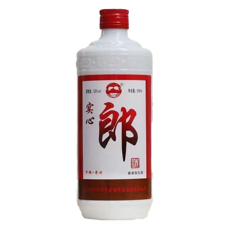 元族2018实心郎53度酱香型纯粮酿造500ml整箱6瓶53%Vol500ml