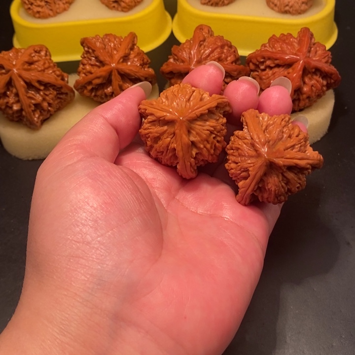 王***阳核桃手串/手链工艺三棱