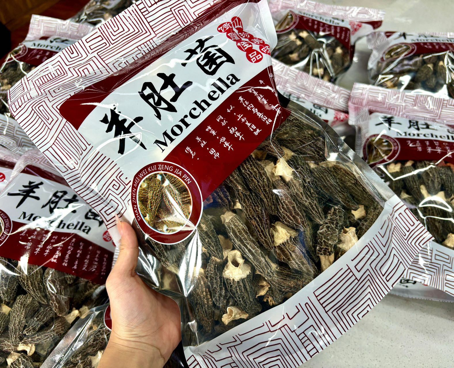 煲汤鲜美特级羊肚菌干货精选食材