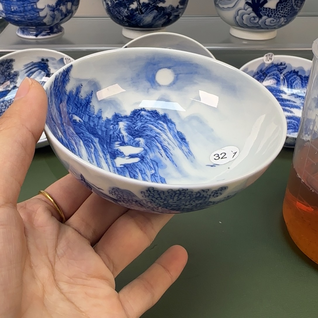 杯木木景德镇纯手绘茶具32