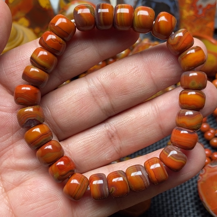 玛瑙/玉髓手串未镶嵌