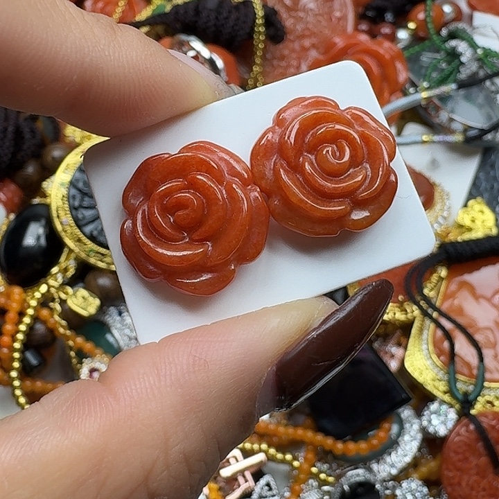 翡翠未镶嵌项链翡翠