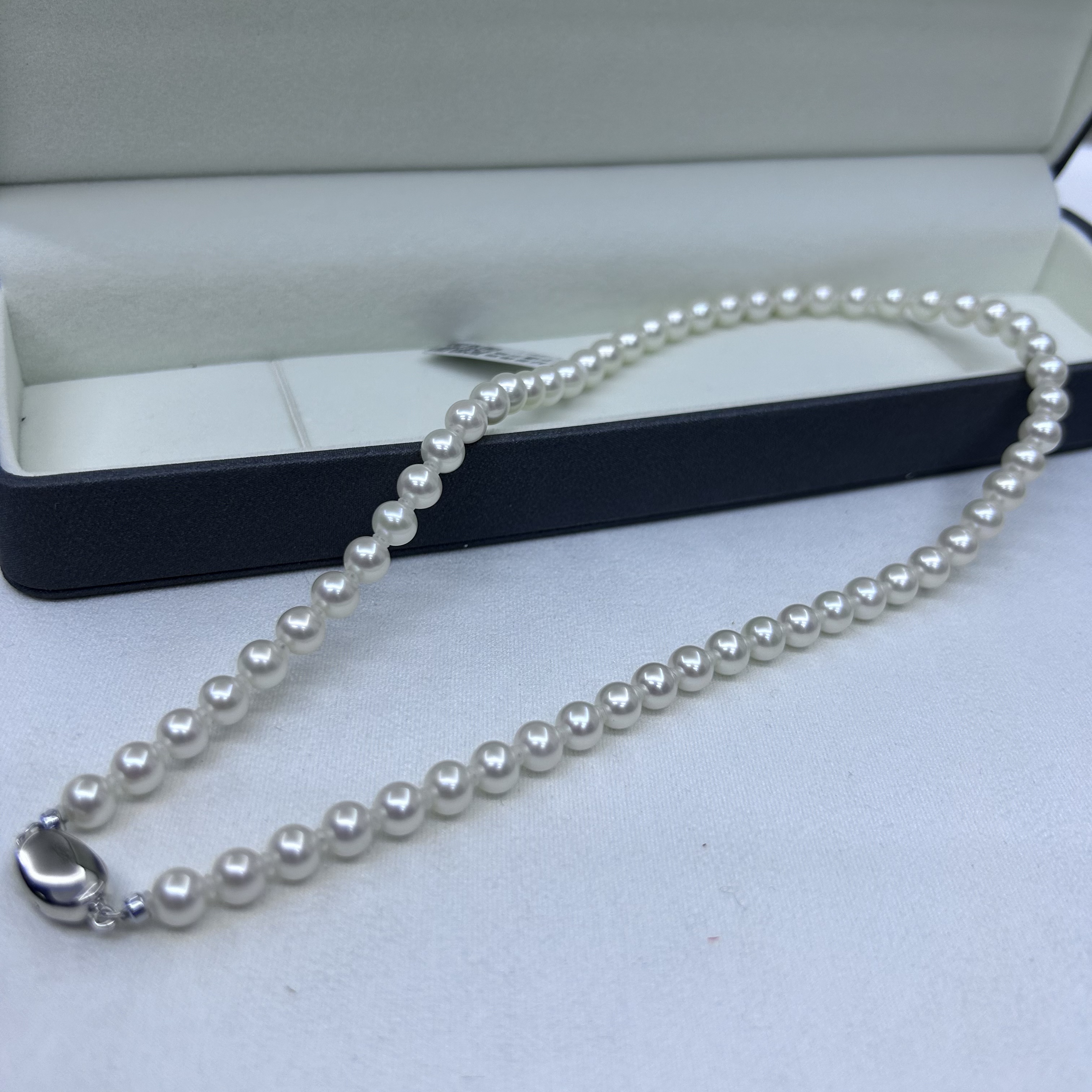 【时宜精选】淡水珍珠项链 S925银 7-8mm