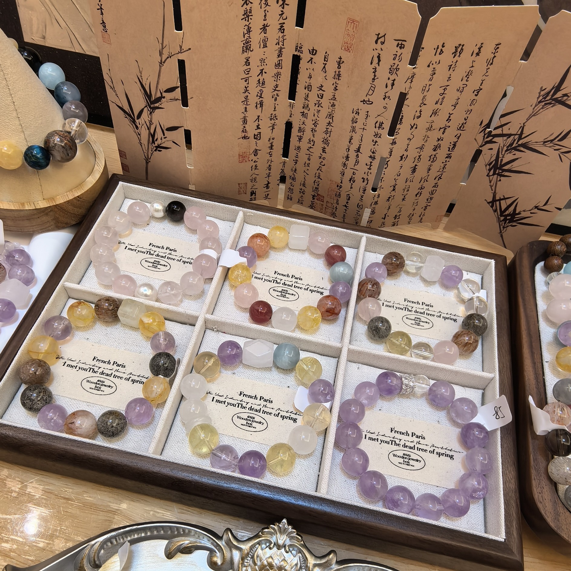 高品质天然水晶百搭手串手链