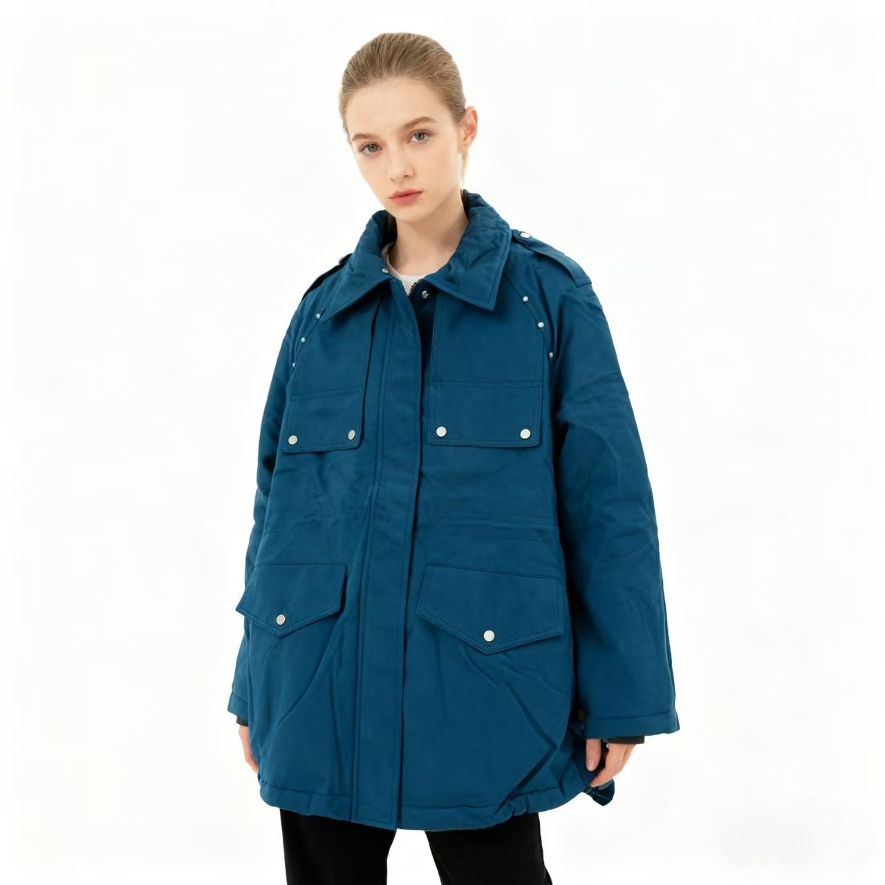 常规厚款耐磨外套休闲冬季保暖大衣夹克