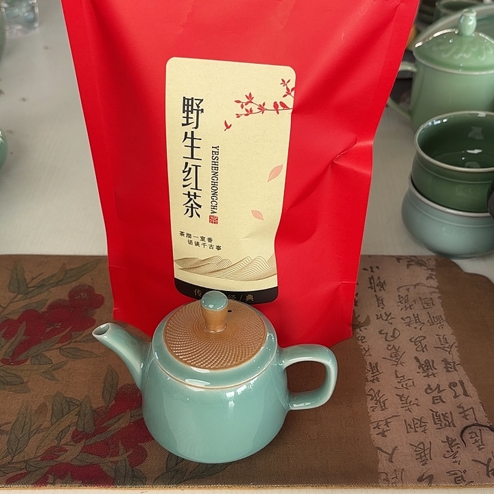 龙泉云间青瓷小米茶器