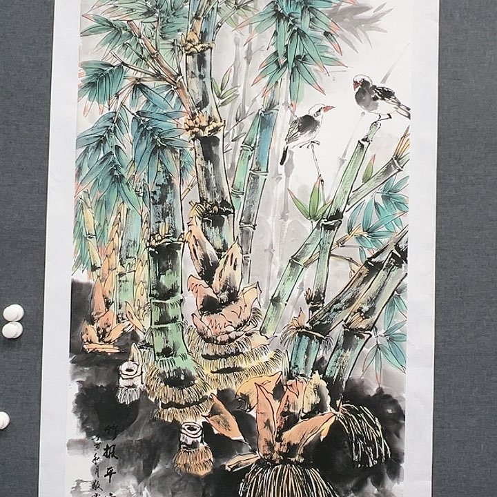 国画书画作品多次