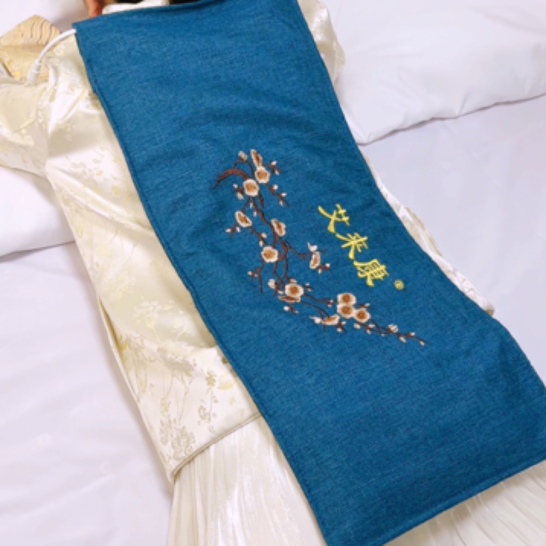 升级药盐热敷电加热包粗盐袋子理疗艾灸热敷包暖宫颈椎肩颈家用